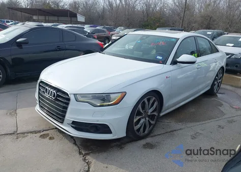 2013 Audi A6 3.0T Premium z USA, uszkodzony, nr VIN WAUJGAFC3DN027822